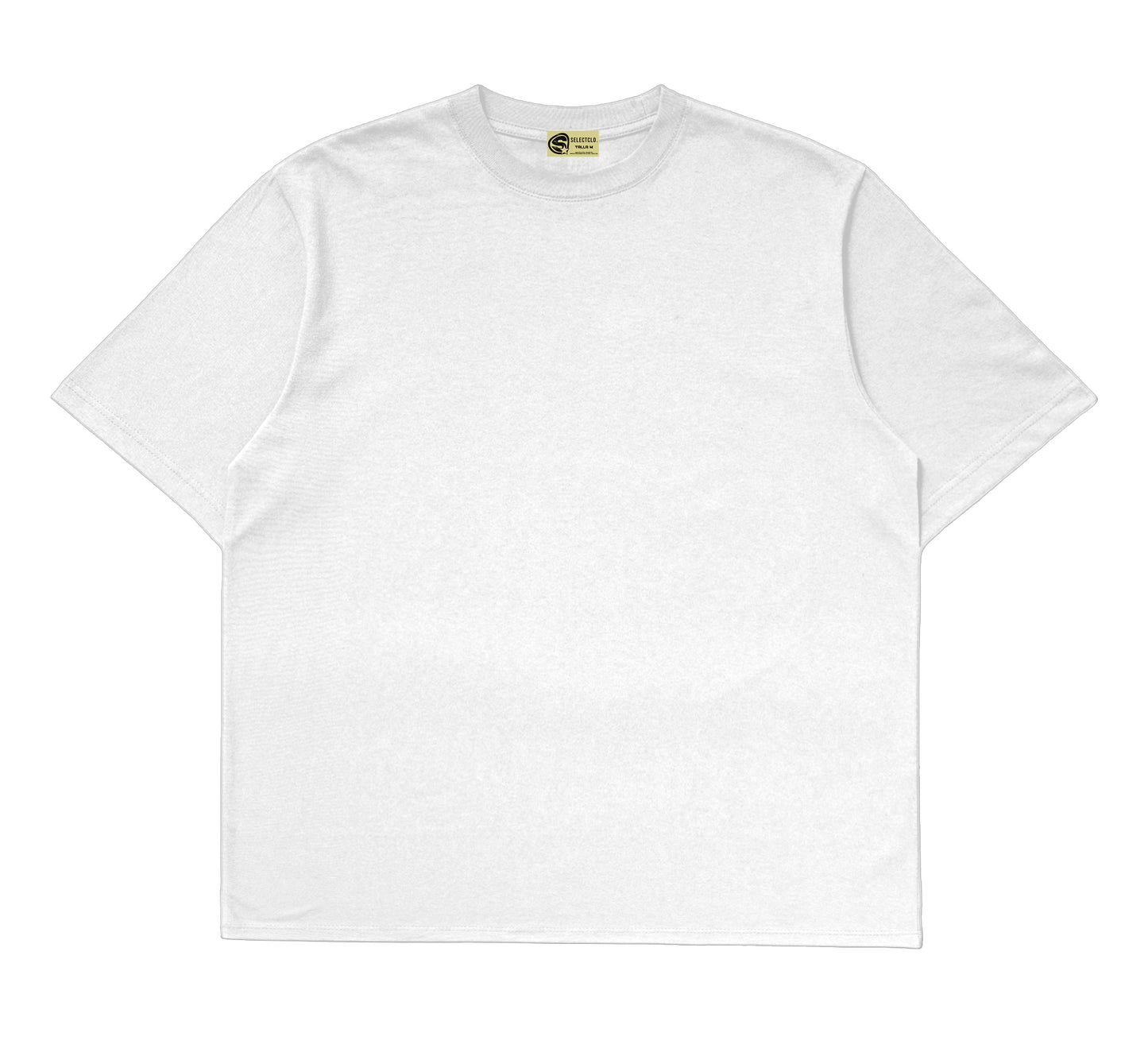 002 - camiseta basica blanco boxyfit