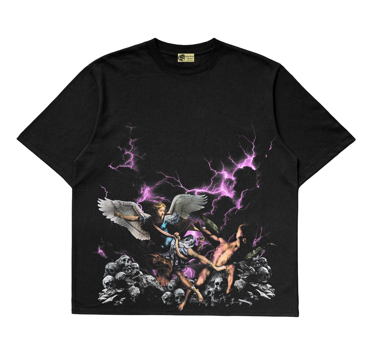 001 - camiseta Angel battle Boxyfit