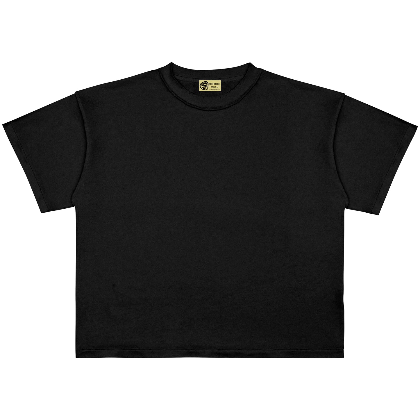 00 - CAMISETA BOXYFIT BLACK