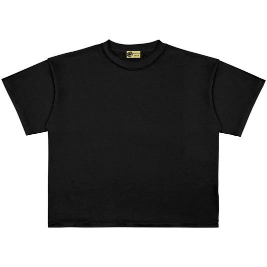 00 - CAMISETA BOXYFIT BLACK