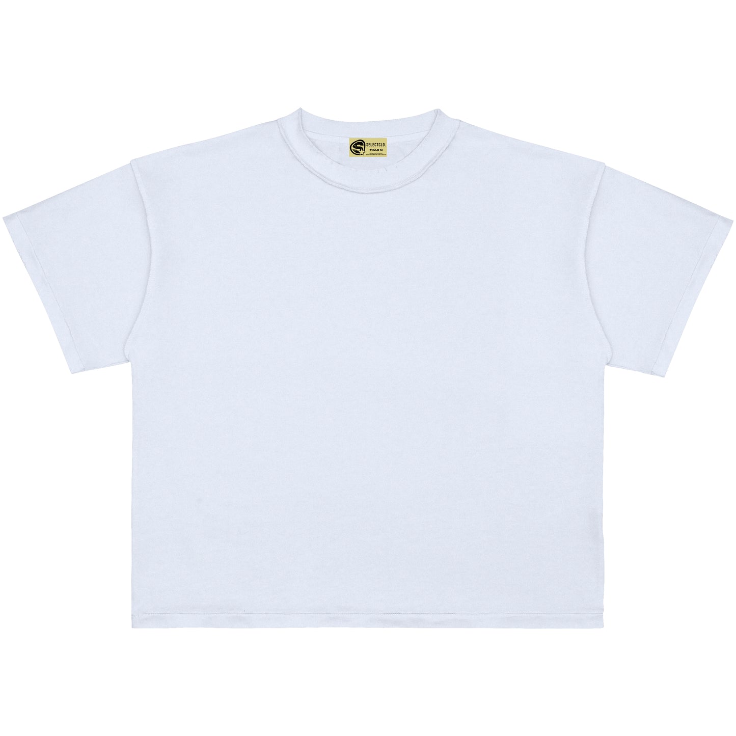 00 - CAMISETA BOXYFIT BLANCA