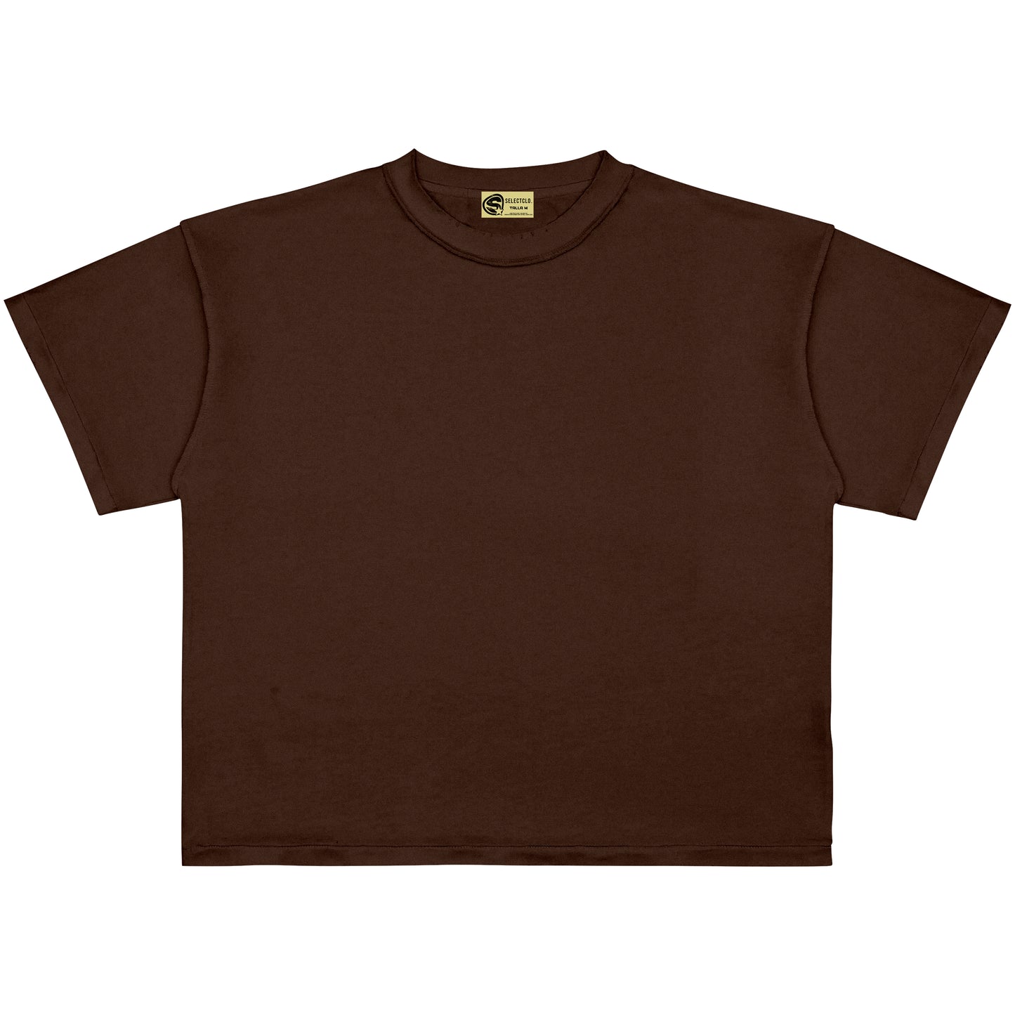 00 - CAMISETA BOXYFIT CAFE