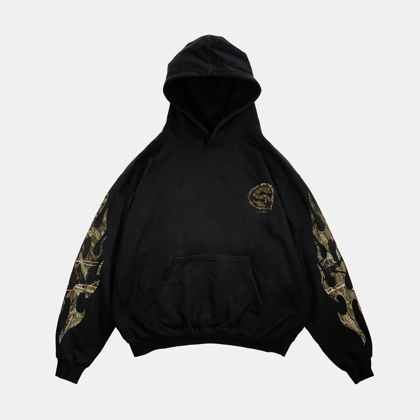 00 - Hoodie REALTREE acid wash Boxyfit