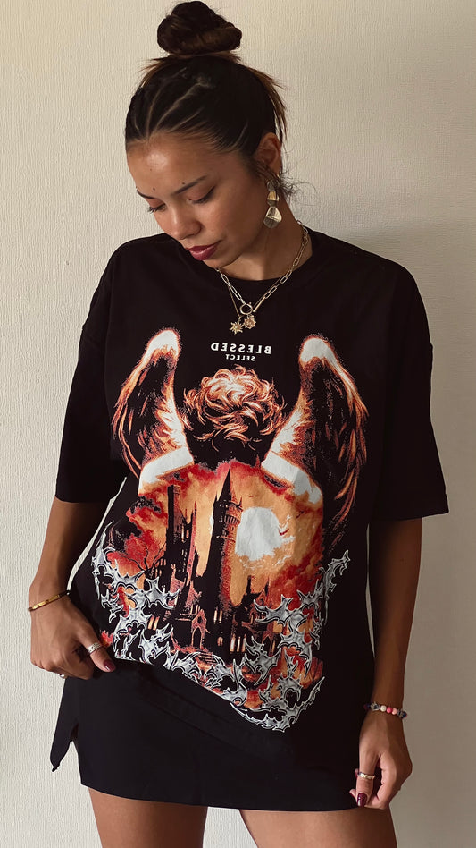 001 - Camiseta Blessed Boxyfit
