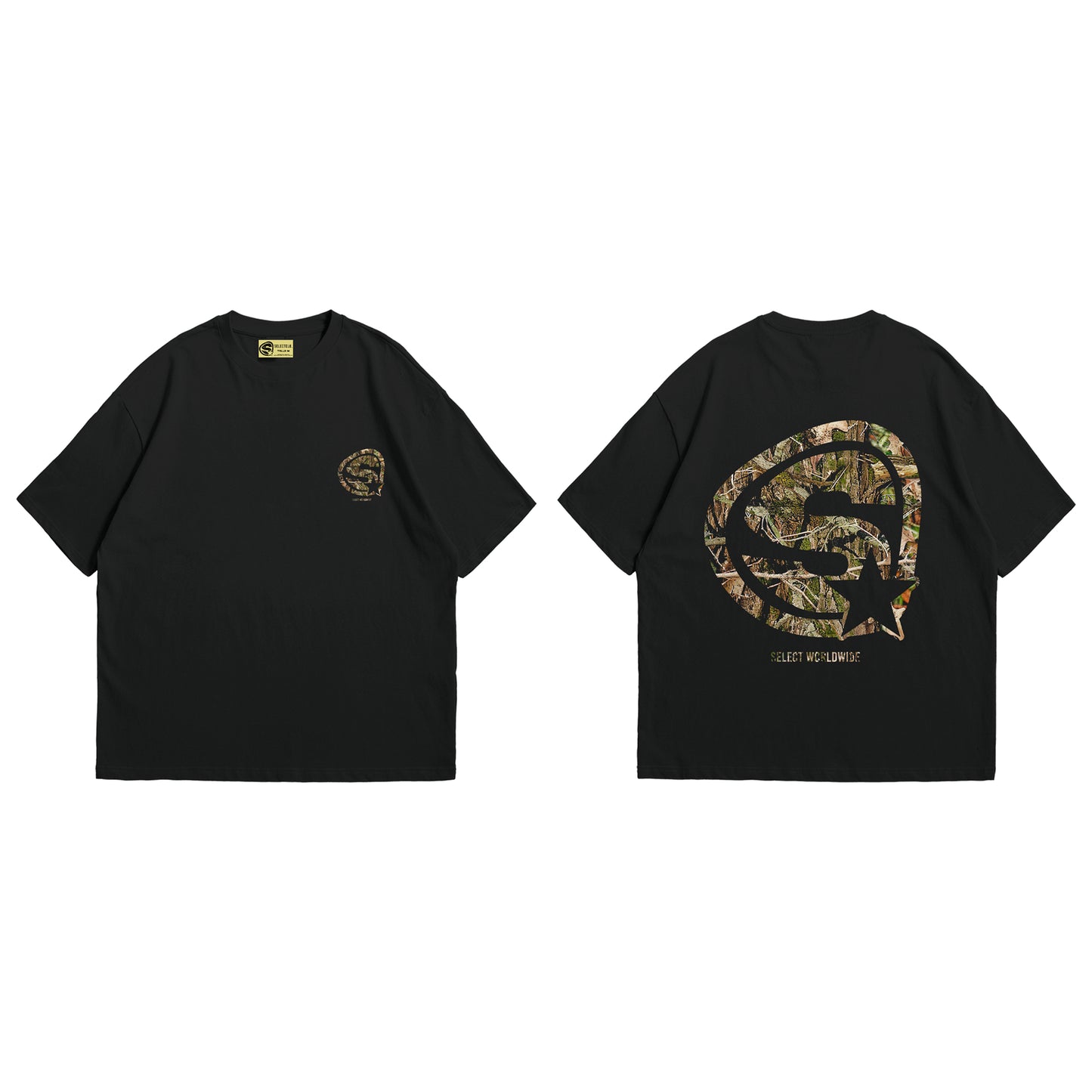 001 - camiseta REAL TREE Boxyfit