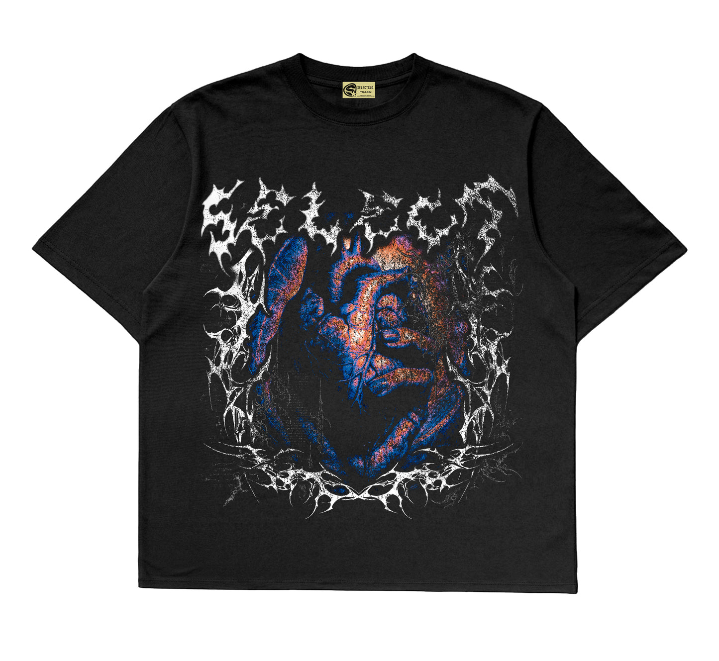 001 - Camiseta Heart Boxyfit