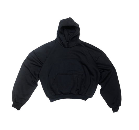 HOODIE NEGRO (BOXYFIT)
