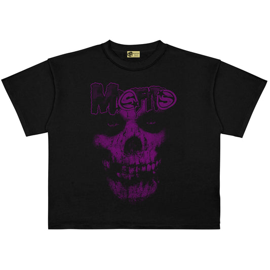 001 - CAMISETA BOXYFIT MISFITS